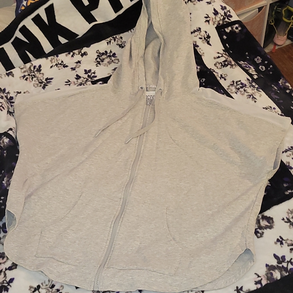 Victoria Secret Sport Short-Sleeved Zip-up